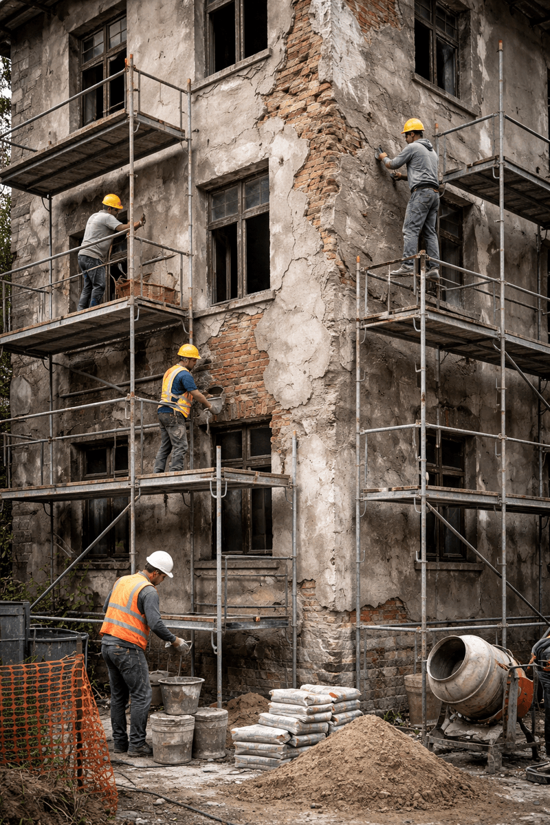 ביטול צו בית מסוכן – עבודות שיקום מבנה